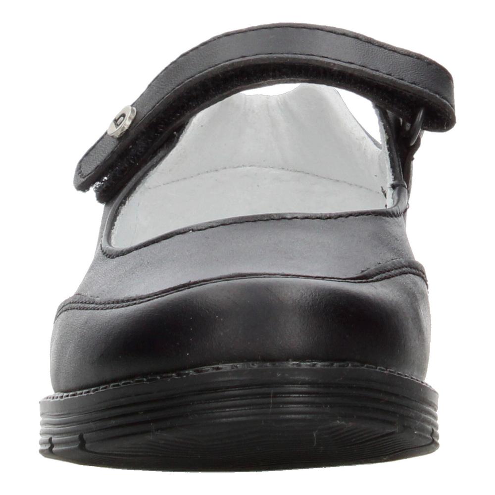 Foto 7 pulgar | Zapato Escolar Blasito Negro Con Velcro Para Niña T18-22 Negro