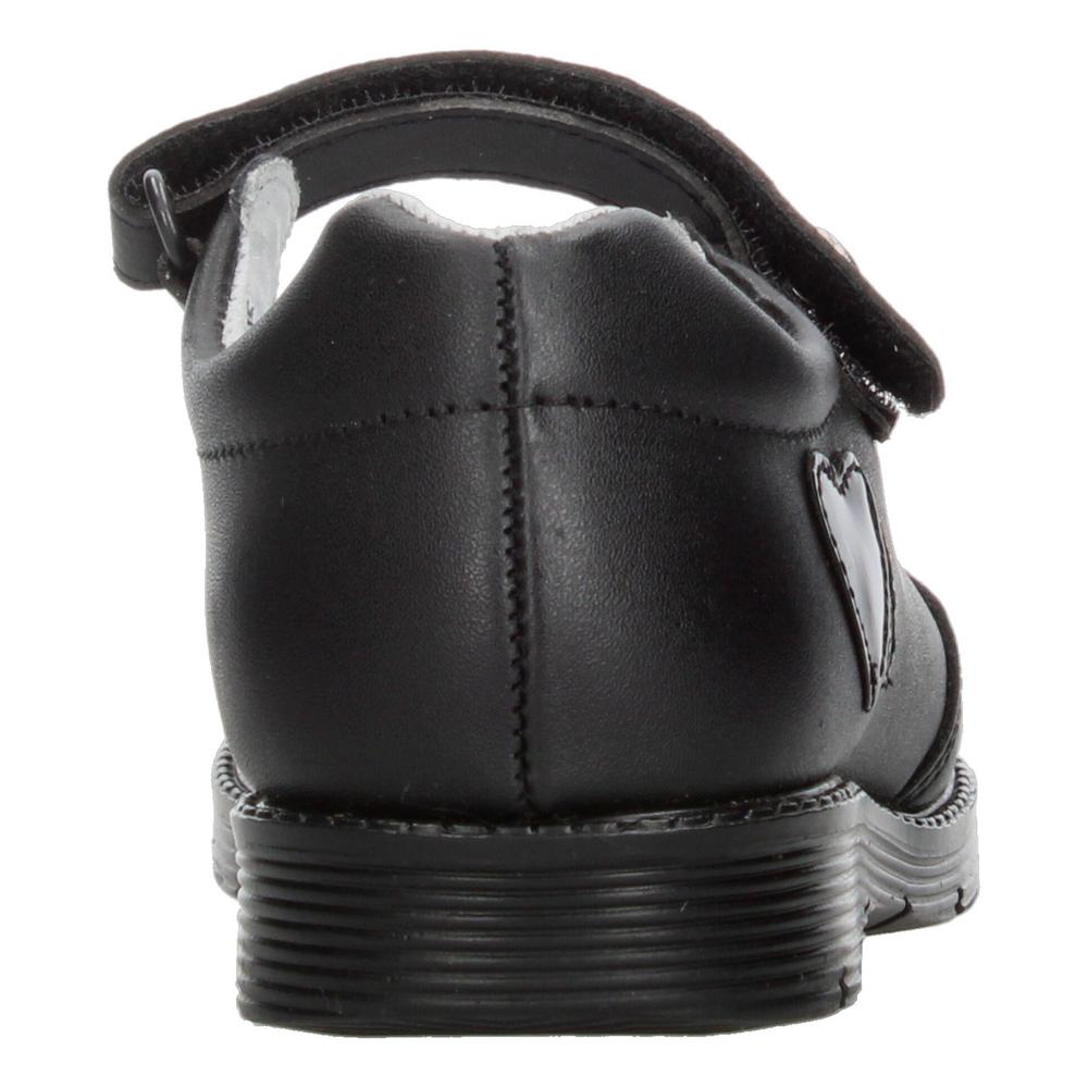 Foto 8 pulgar | Zapato Escolar Blasito Negro Con Velcro Para Niña T18-22 Negro
