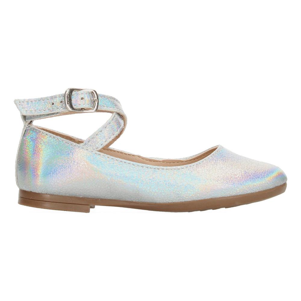 Flats Jakuna Plateado Para Niña [jak297] Plateado