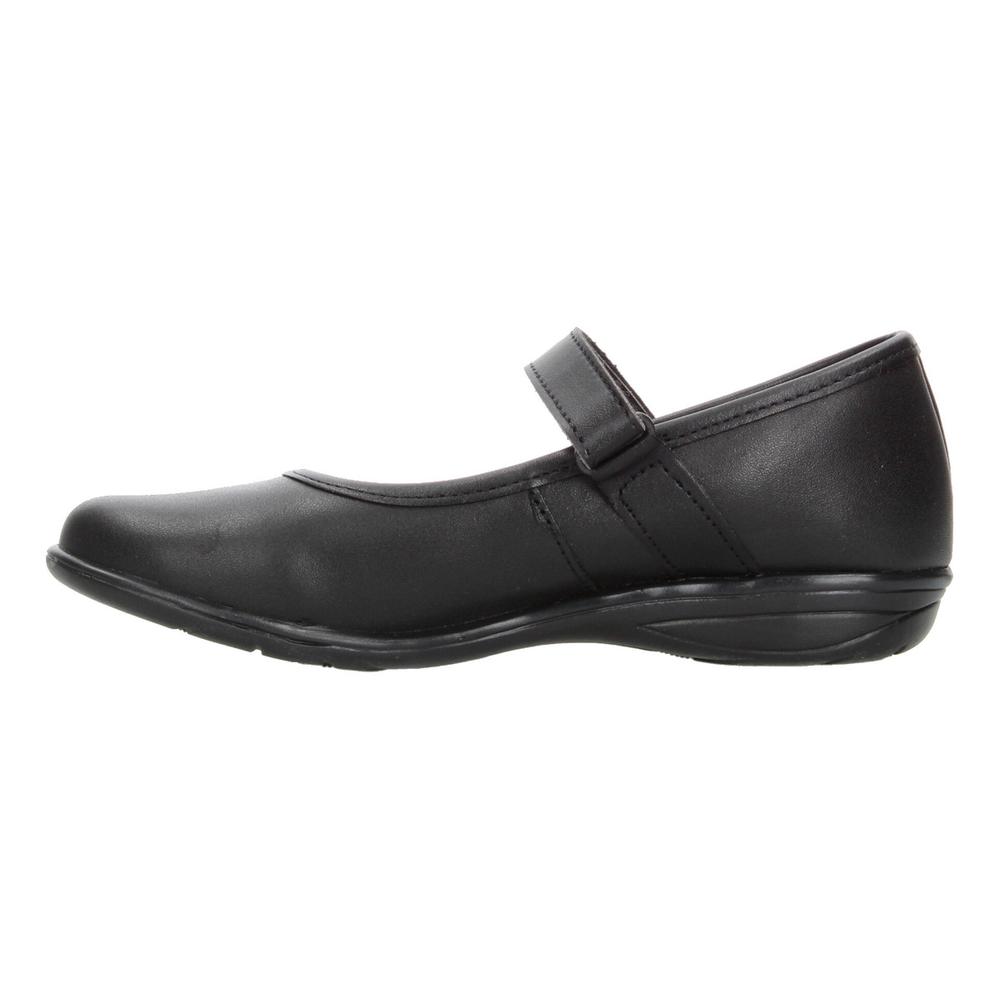 Foto 6 pulgar | Zapato Escolar Blasito Negro Velcro Ajustable Niña T18-22 Negro