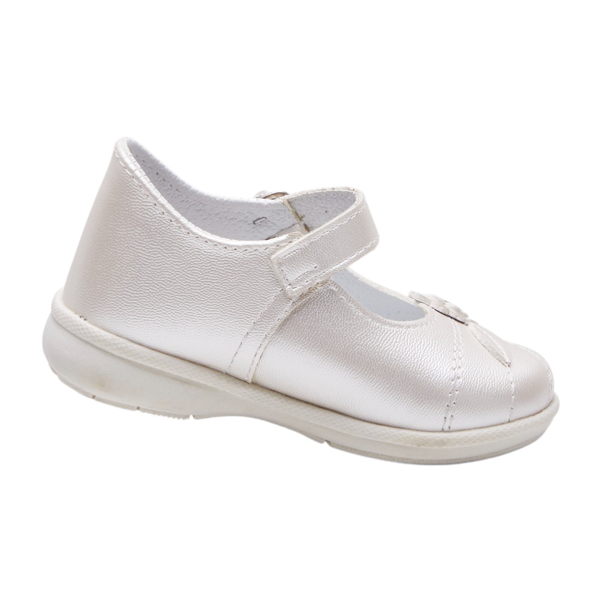Foto 5 pulgar | Zapato Calzado Watanabe Color Blanco Charol Flores