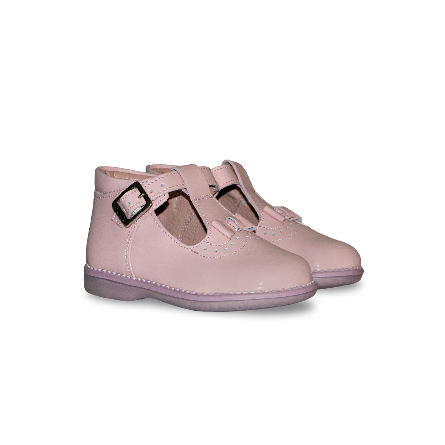 Foto 5 pulgar | Zapato Dogi Para Bebé Charol Rosa