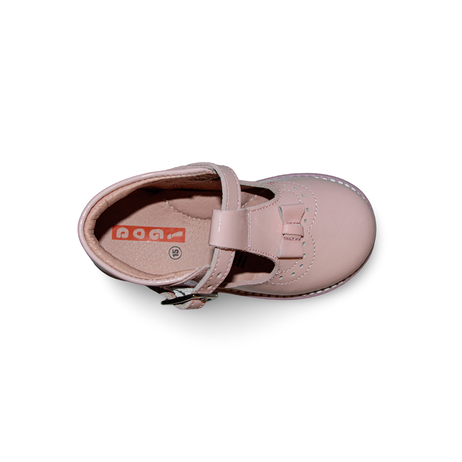 Foto 6 pulgar | Zapato Dogi Para Bebé Charol Rosa