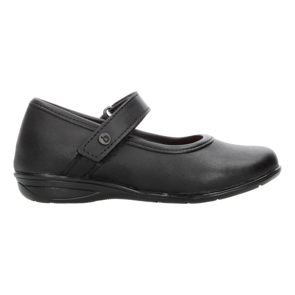 Foto 2 pulgar | Zapato Escolar Blasito Color Negro Con Velcro Niña T15-18 Negro