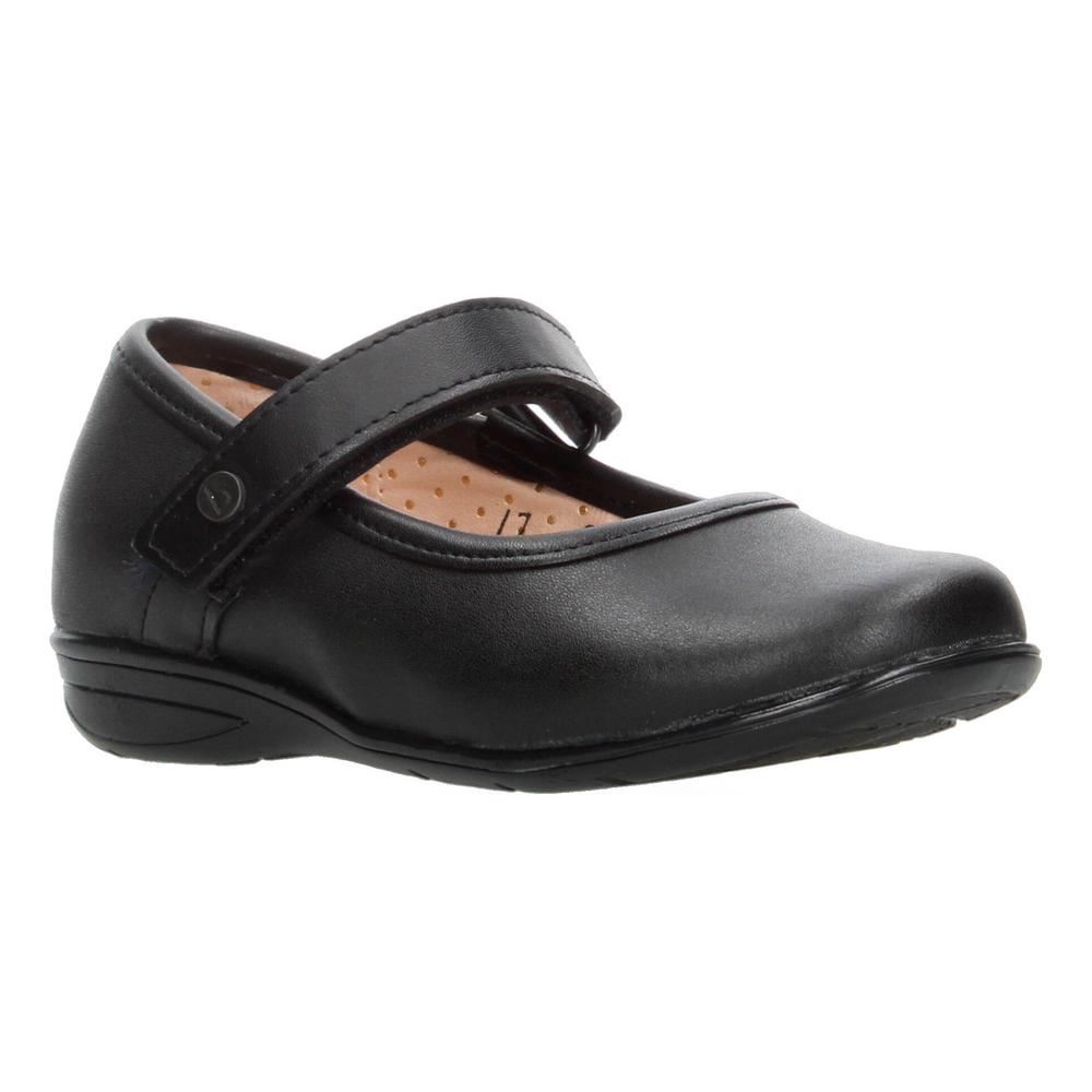 Foto 3 pulgar | Zapato Escolar Blasito Color Negro Con Velcro Niña T15-18 Negro