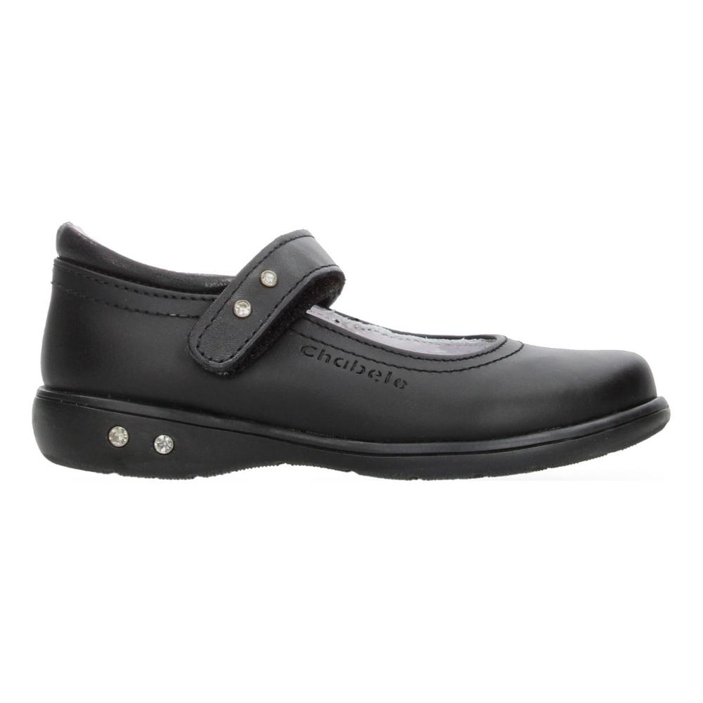 Foto 2 pulgar | Zapato Escolar Chabelo Negro Para Niña [cbl94] Negro