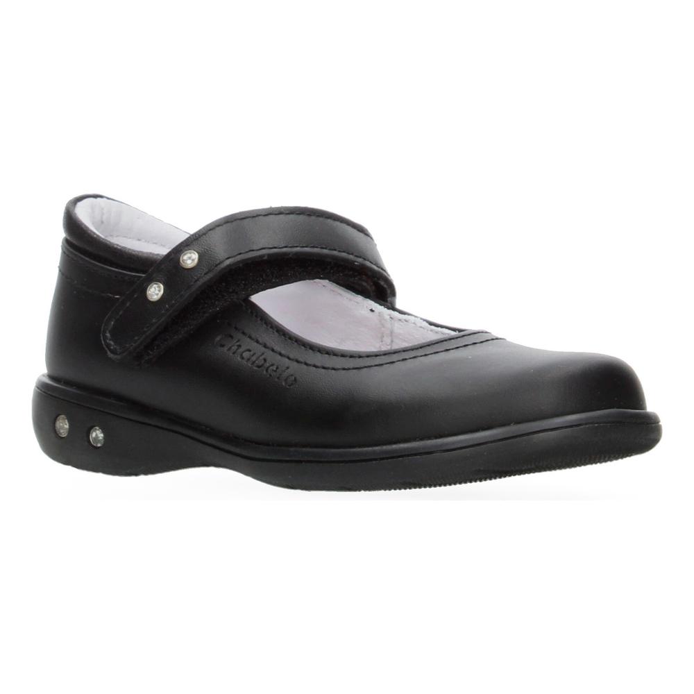 Foto 4 pulgar | Zapato Escolar Chabelo Negro Para Niña [cbl94] Negro
