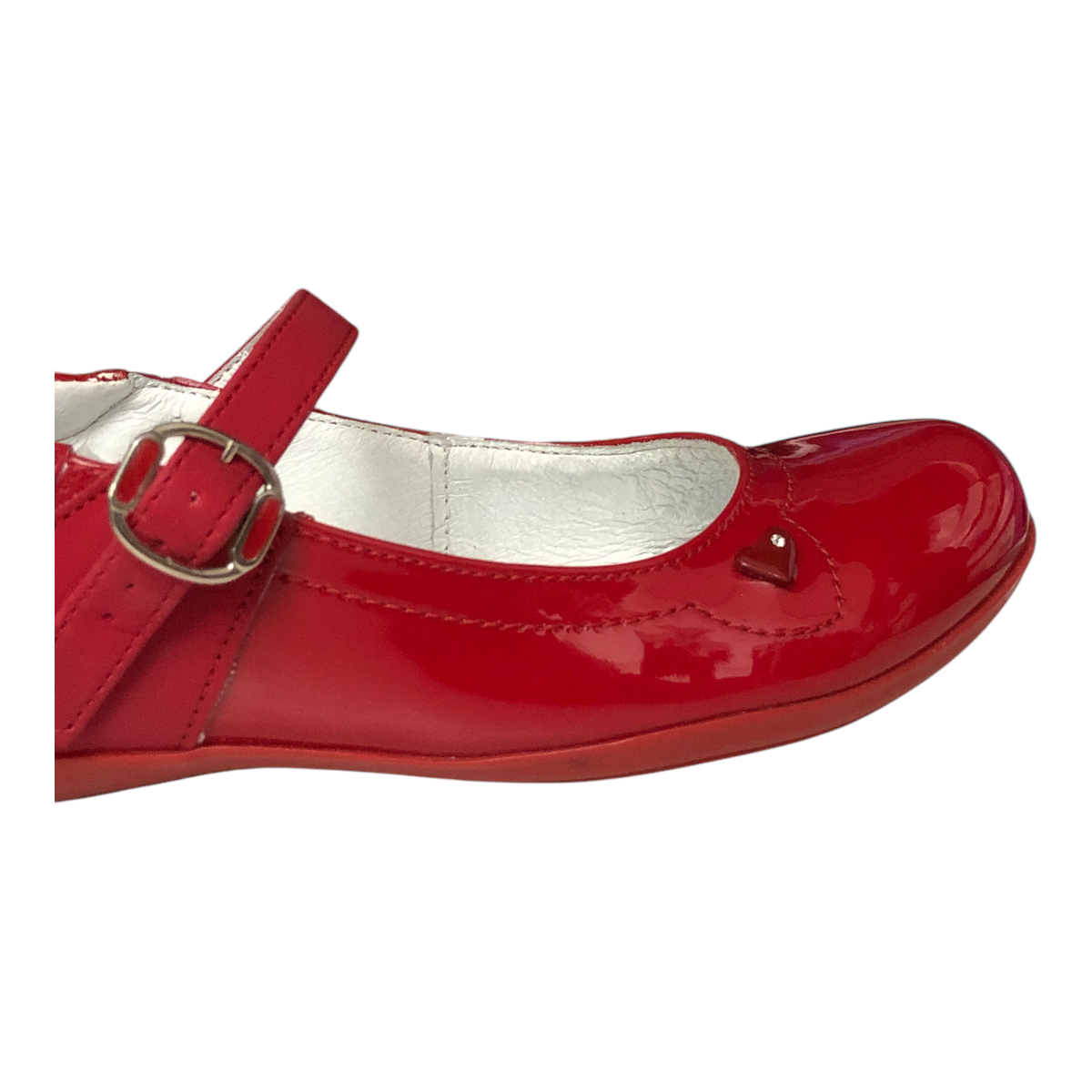 Foto 3 pulgar | Zapato Charol Para Niña Color Rojo Chabelo