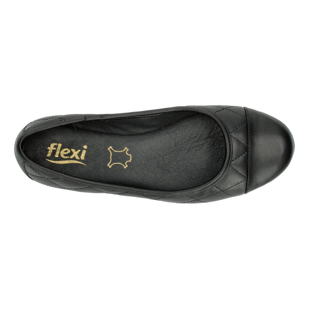 Foto 9 pulgar | Zapato Escolar Flexi Negro Para Niña [fff3676] Negro