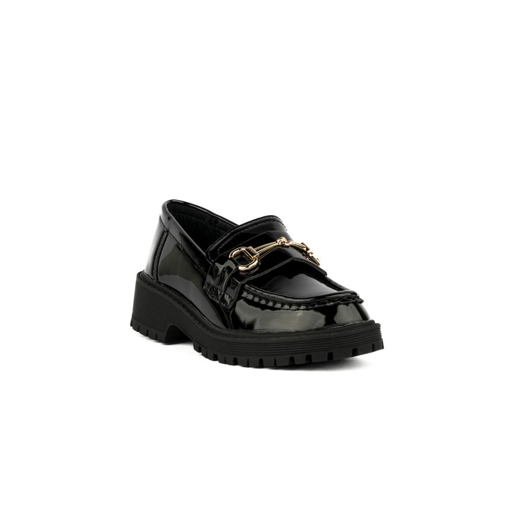 Foto 3 pulgar | Mocasines Loafer Plataforma 3.5cm Para Niña Jóven Zola-22k Negro