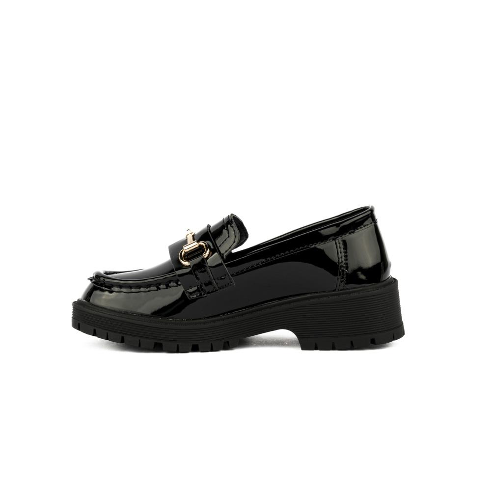 Foto 4 pulgar | Mocasines Loafer Plataforma 3.5cm Para Niña Jóven Zola-22k Negro