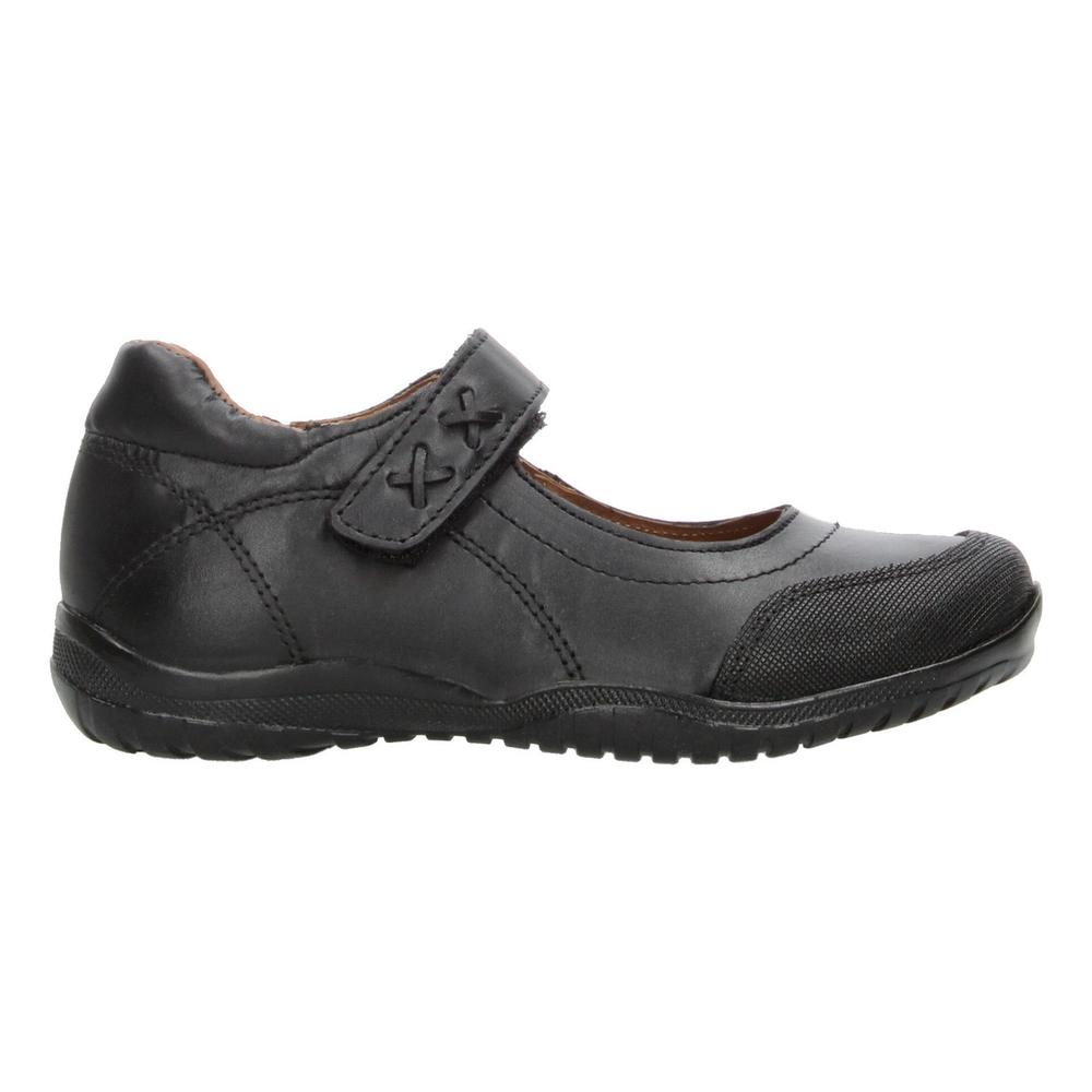 Zapato Escolar Coqueta Negro Para Niña [cta991] Negro