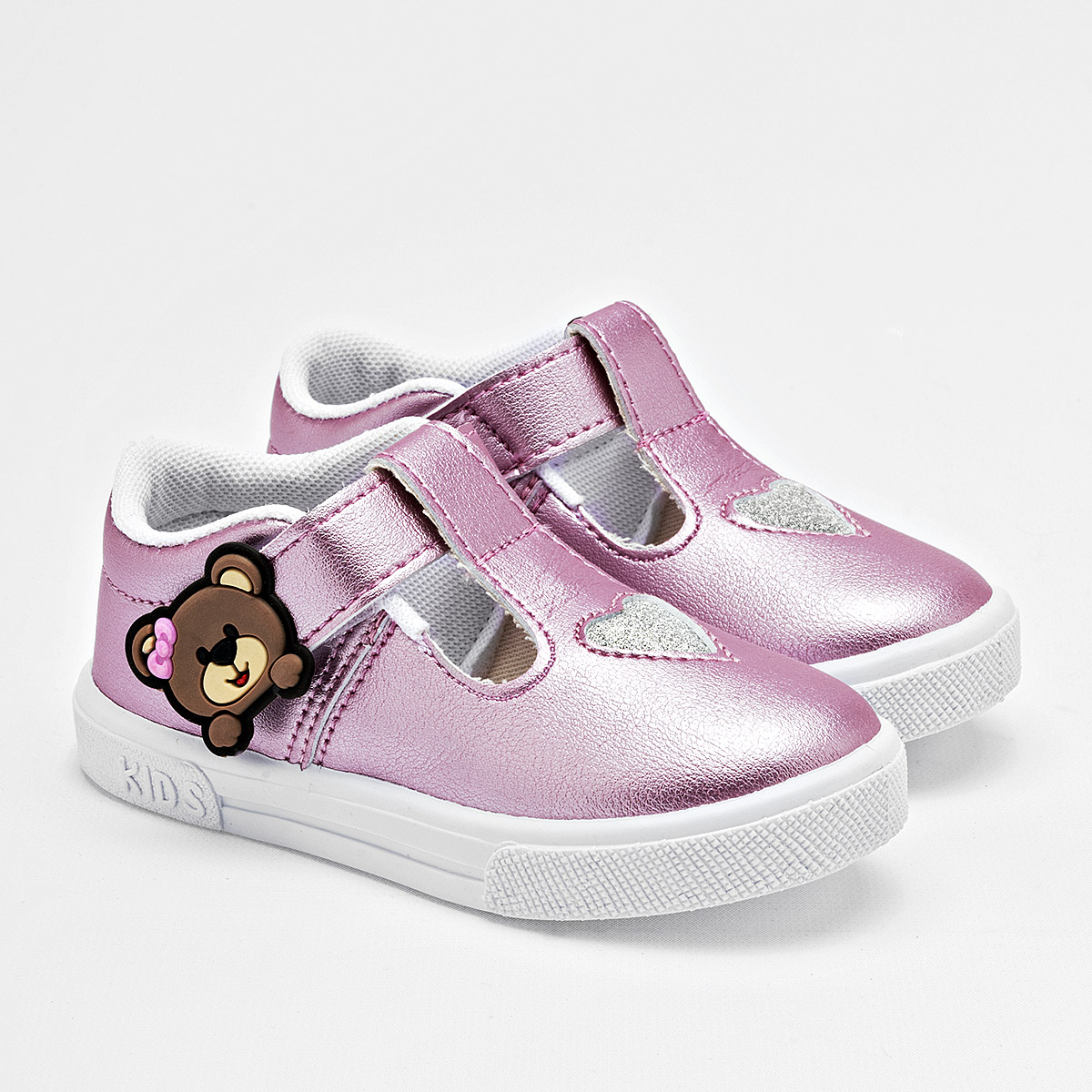 Foto 3 pulgar | Kids Vane Zapatitos Para Bebé Niña Rosa