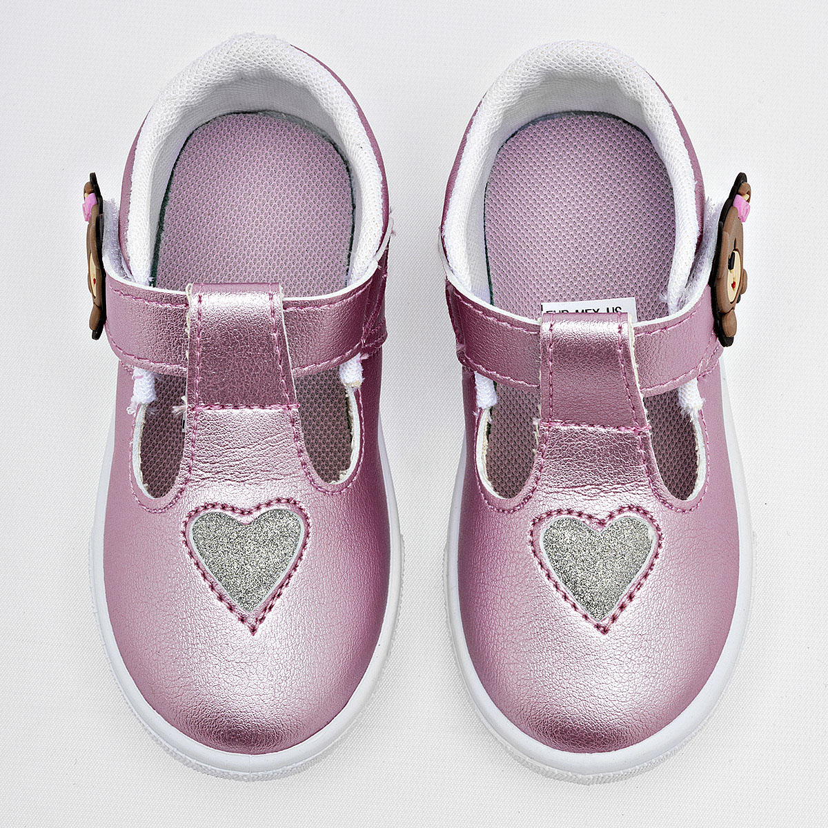 Foto 4 pulgar | Kids Vane Zapatitos Para Bebé Niña Rosa