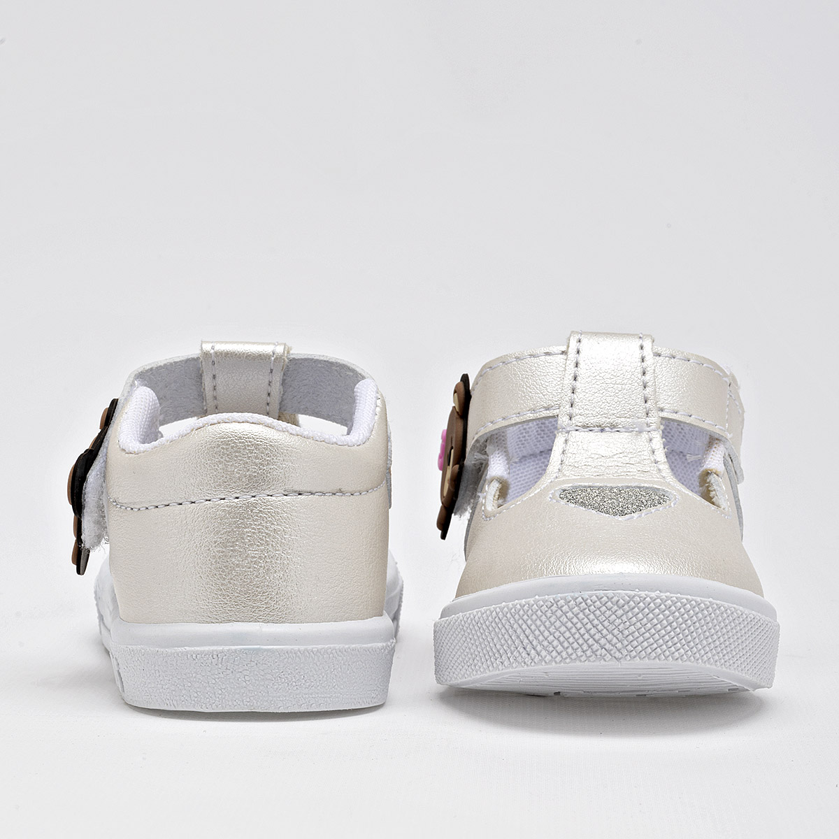 Foto 5 pulgar | Kids Vane Zapatitos Para Bebé Niña Beige