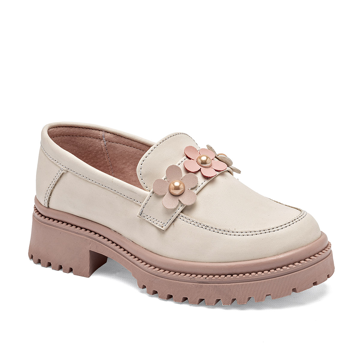 Yuyin Zapato Para Niña Latte