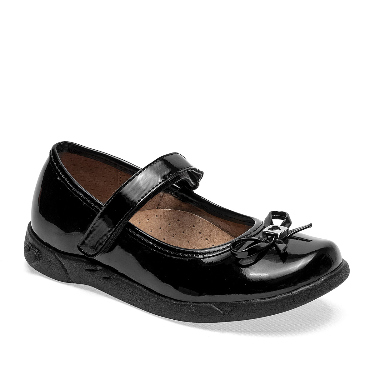 Ensueño Zapato Para Niña Negro Charol