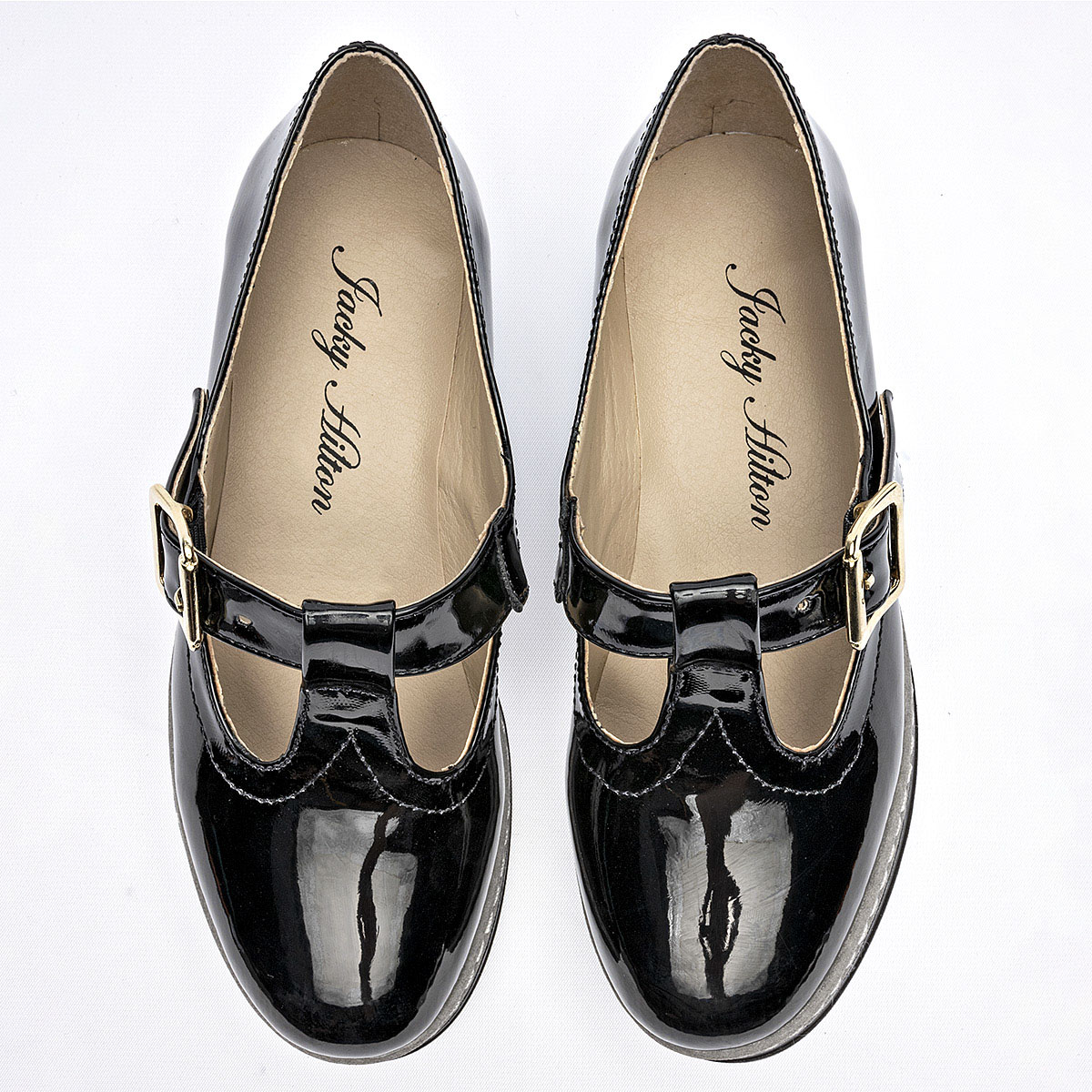 Foto 3 | Jacky Hilton Zapato Para Niña Negro Charol