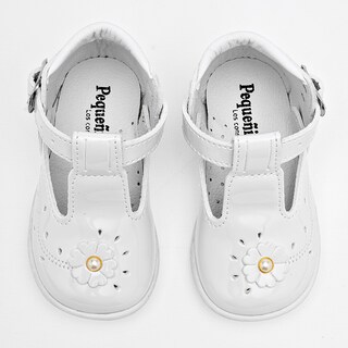 Foto 3 | Chaparrin Zapatitos Para Bebé Niña Blanco