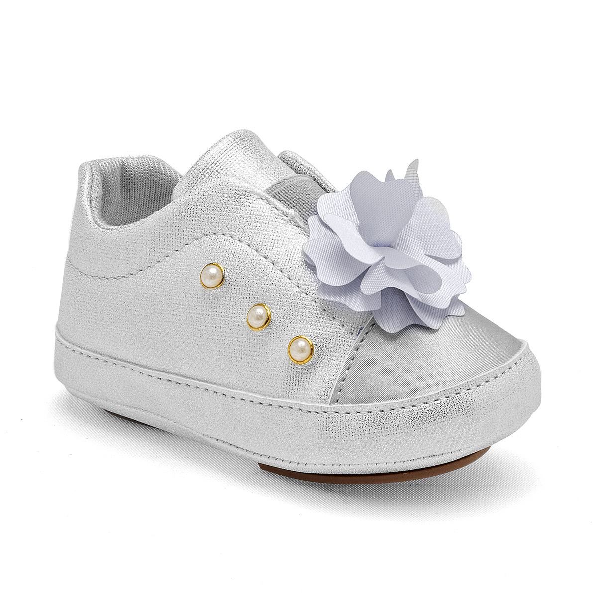 Eredi Zapatitos Para Bebé Niña Plata