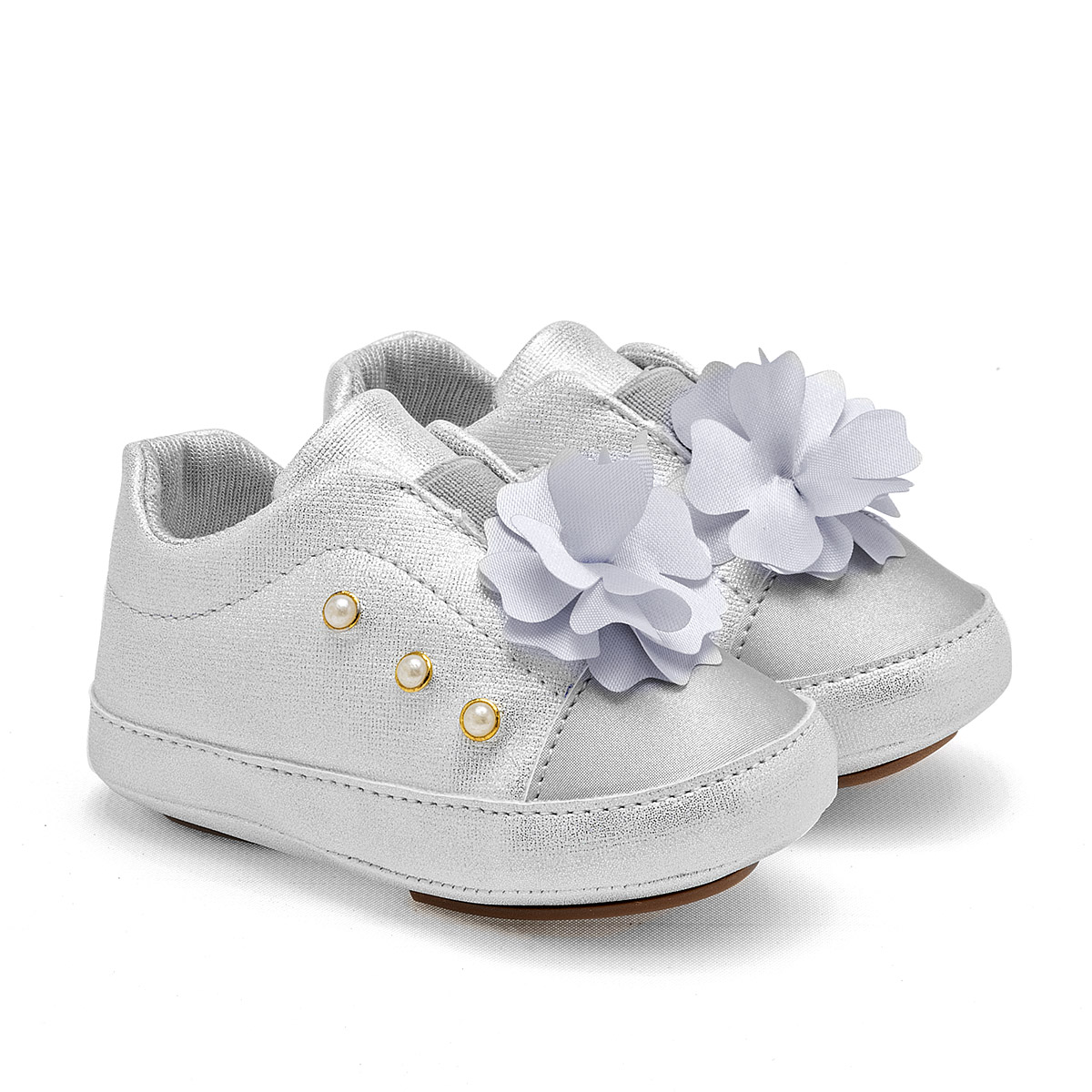 Foto 2 | Eredi Zapatitos Para Bebé Niña Plata
