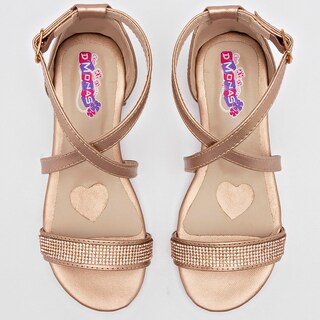 Foto 3 | D'monas Zapato De Graduación Para Niña Dorado Rosa