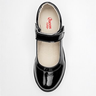 Foto 2 | Queen Zapato Para Niña Negro Charol