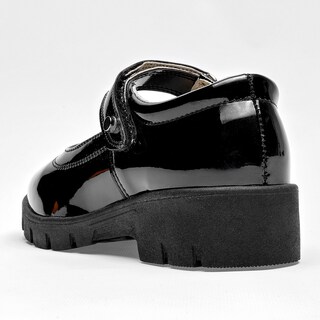 Foto 4 | Queen Zapato Para Niña Negro Charol