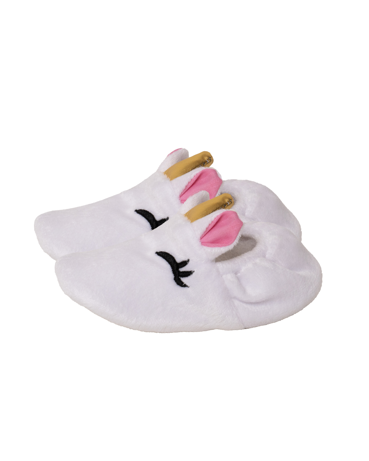 Pantuflas Chiqui Mundo Unicornio color Blanco