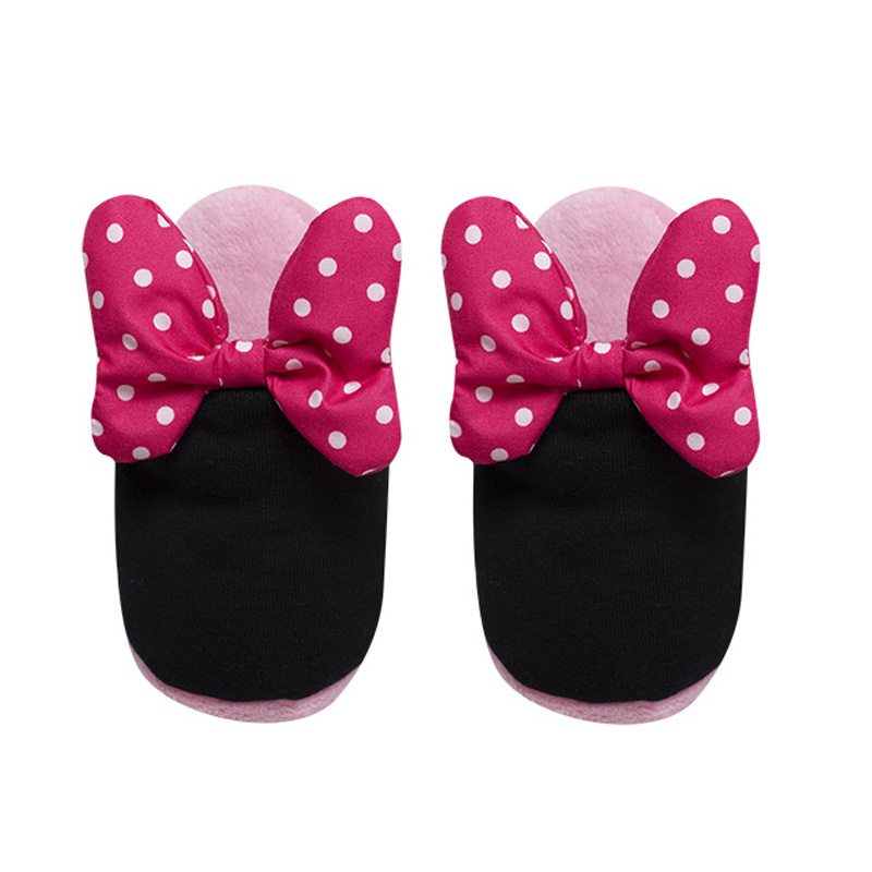 Foto 2 pulgar | Pantuflas Chiqui Mundo Minnie color Negro