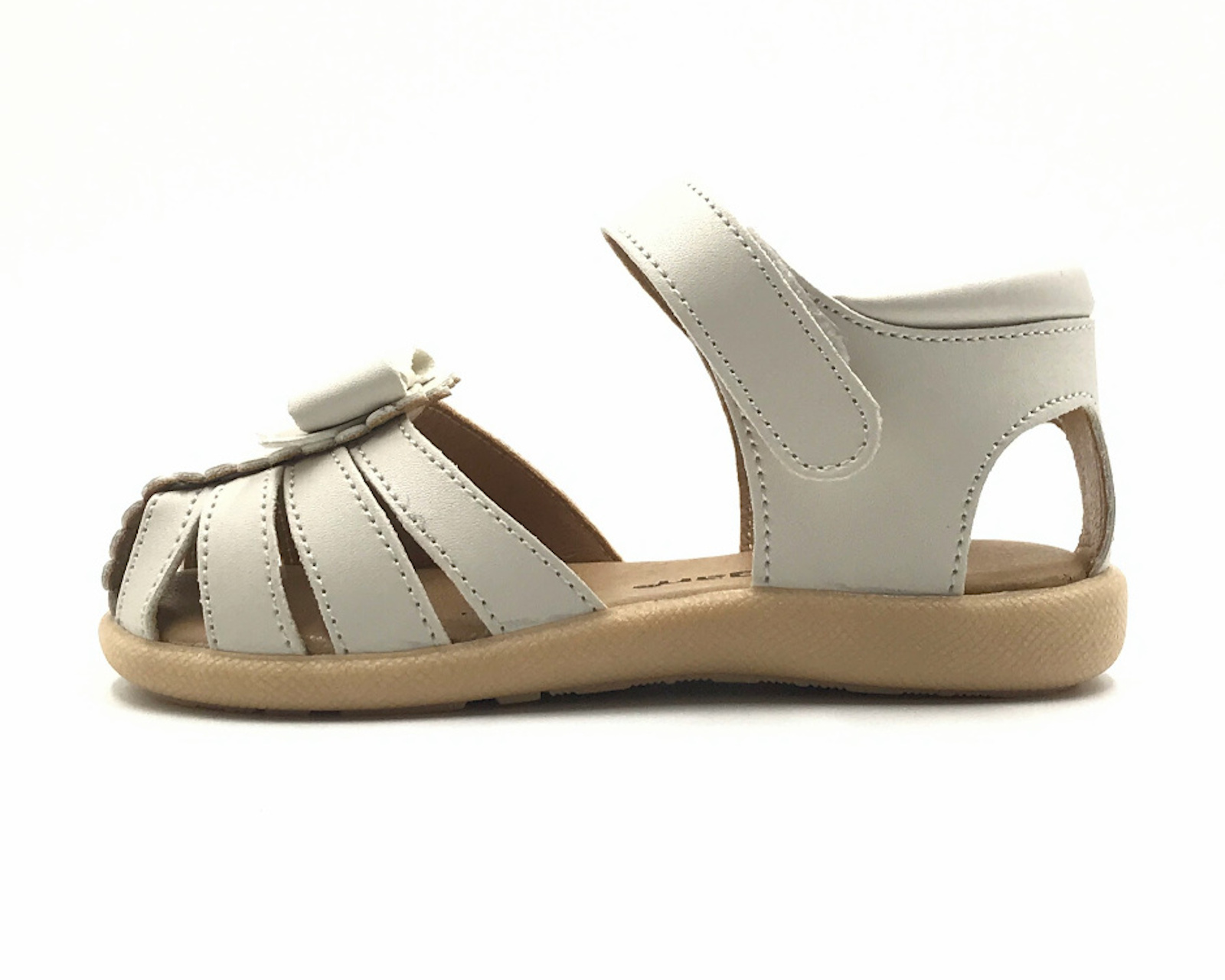 Foto 2 | Sandalias Tobogan color Beige para Niña