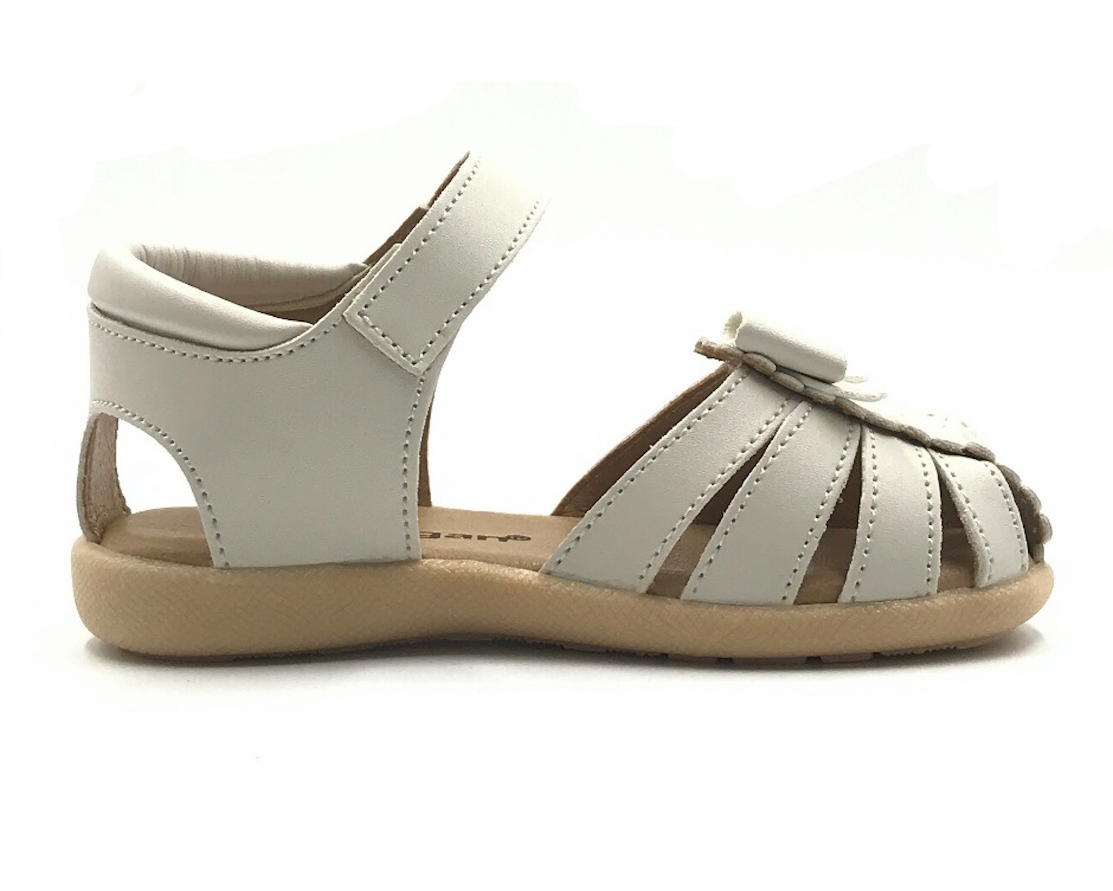 Foto 3 | Sandalias Tobogan color Beige para Niña