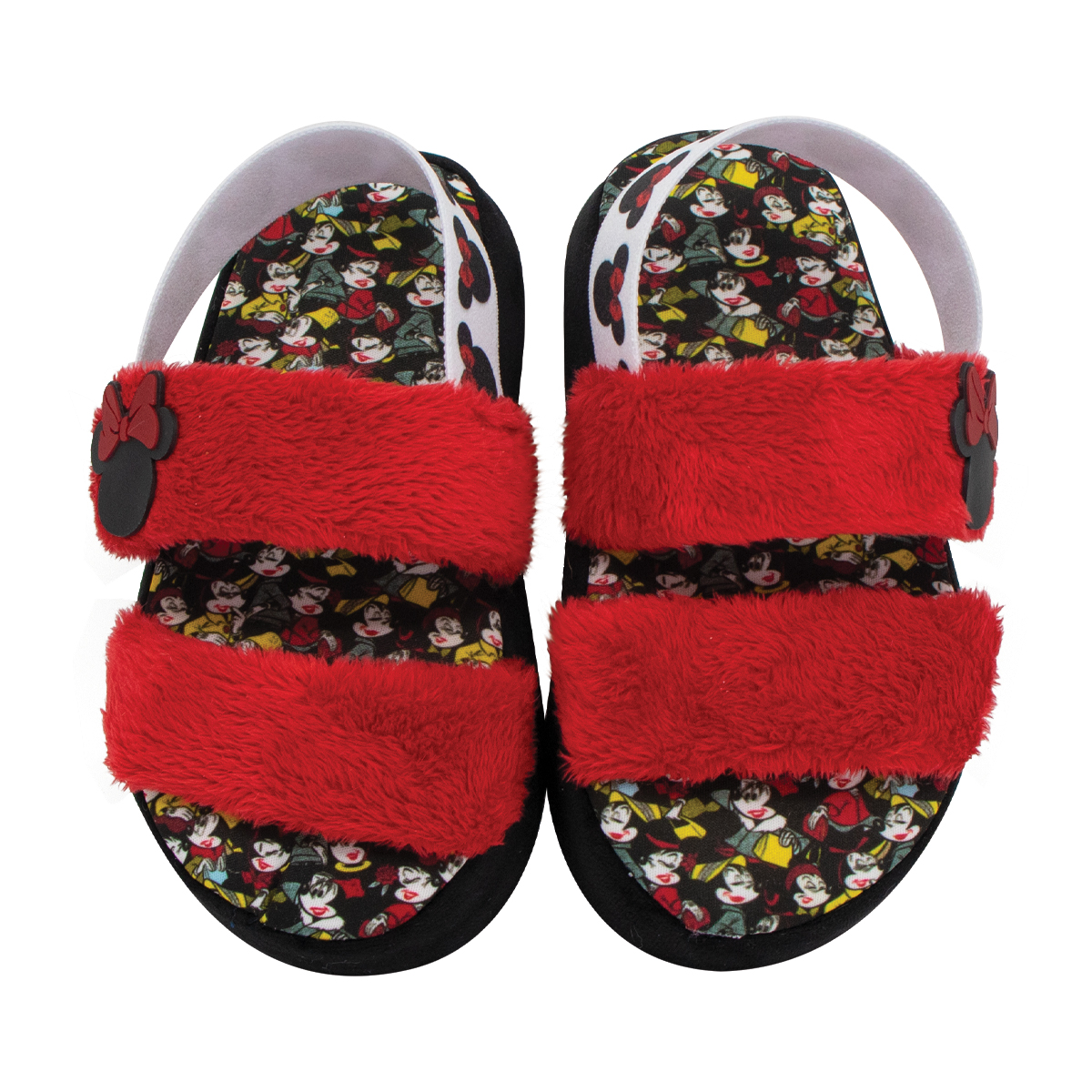 Foto 2 | Pantufla Para Niñas Disney Minnie Mouse Doble Tira