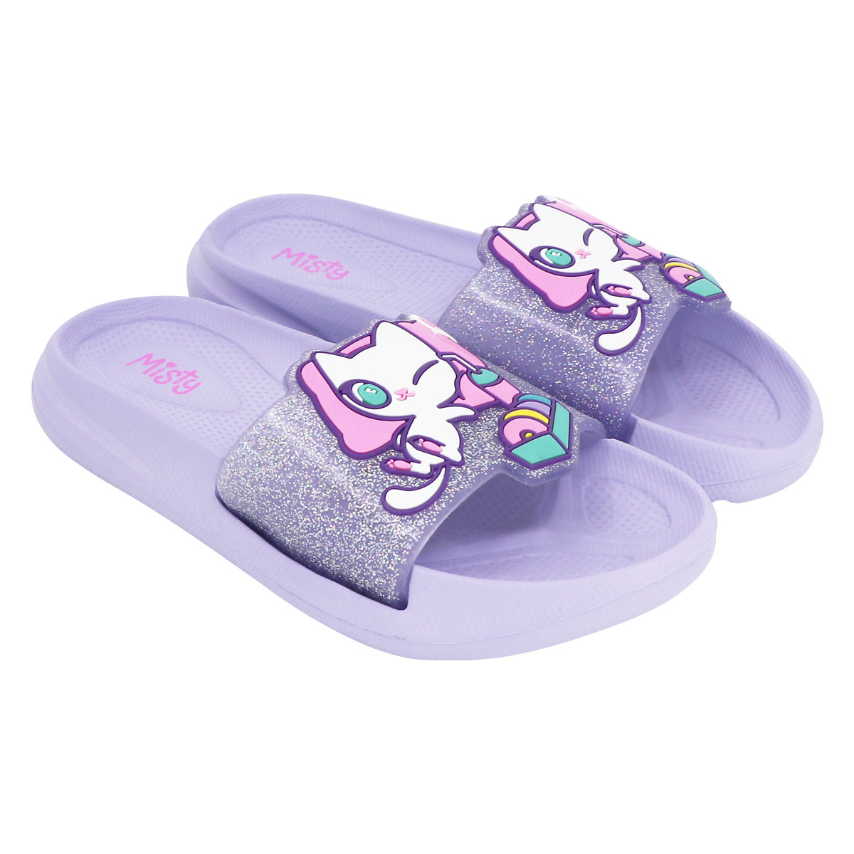 Foto 2 | Sandalias para Niñas Onix OXIMA00030 Gatito con Brillos