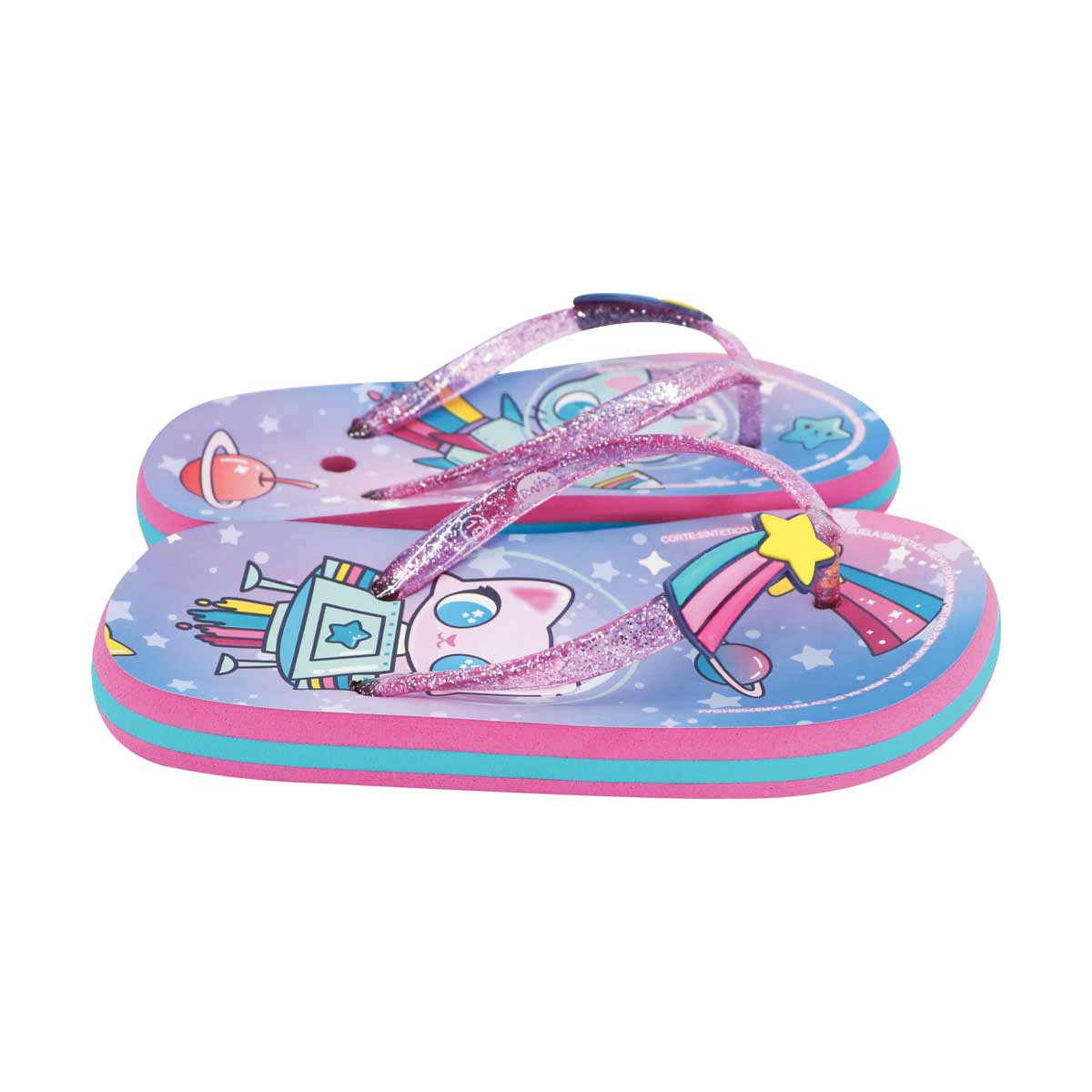 Foto 3 pulgar | Sandalias Onix Oxim color Púrpura para Niña