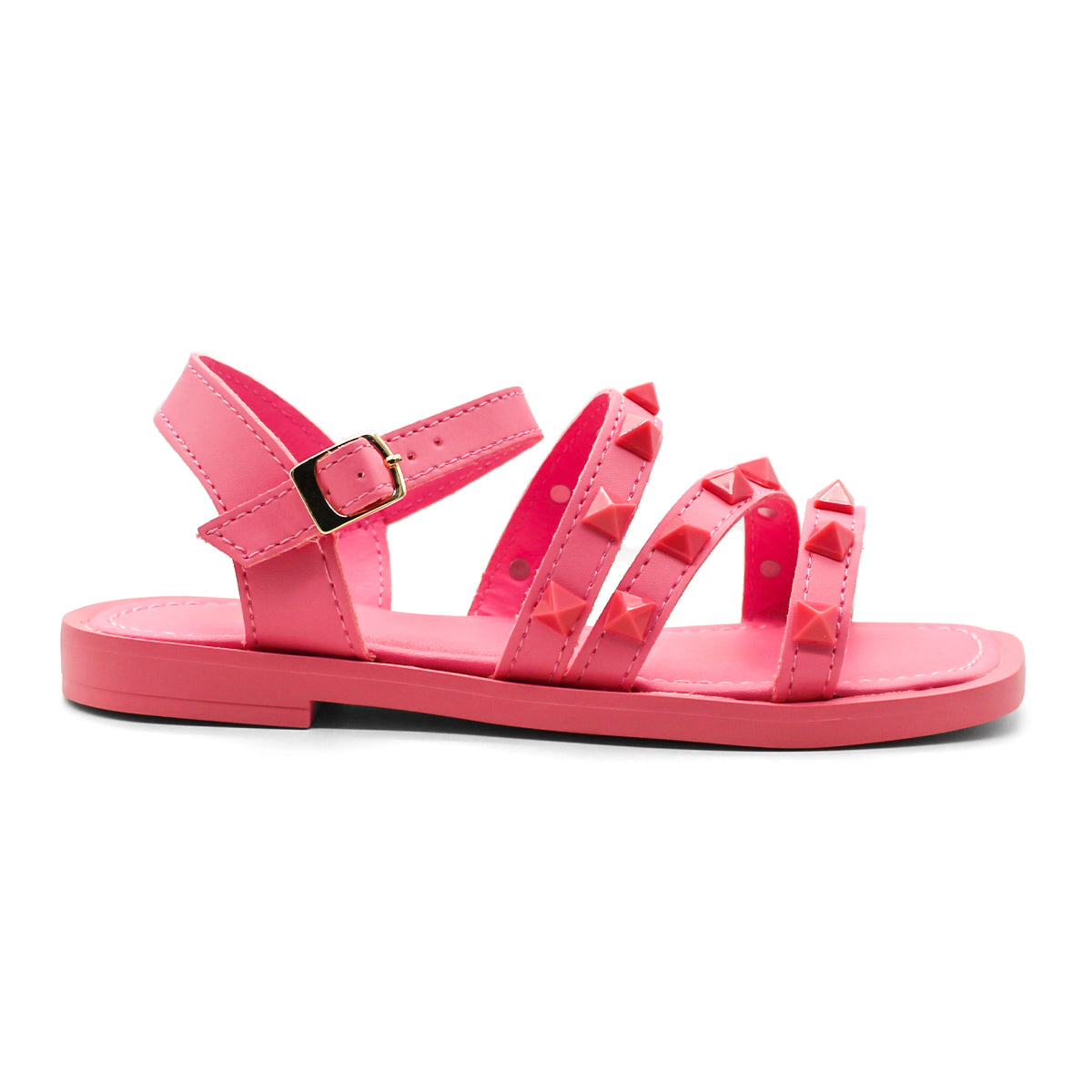 Foto 2 | Sandalias Casuales Rbcollection Exterior Sintético Color Rosa Para Niña