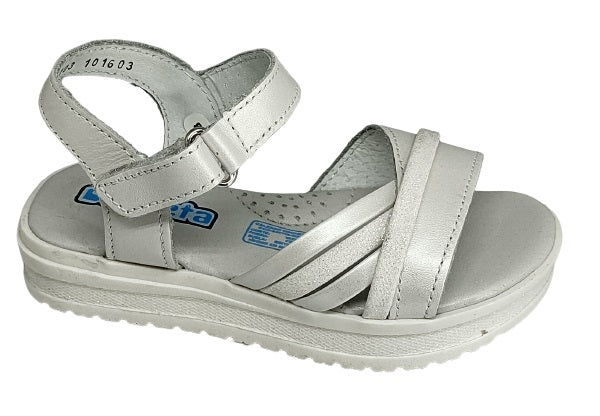 Foto 1 | Sandalias Coqueta 101603-Y Blancas para Niña