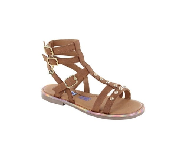 Sandalias marrones niña hot sale