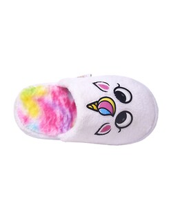 Foto 4 | Pantuflas Eriz Clothing Blancas para Niña