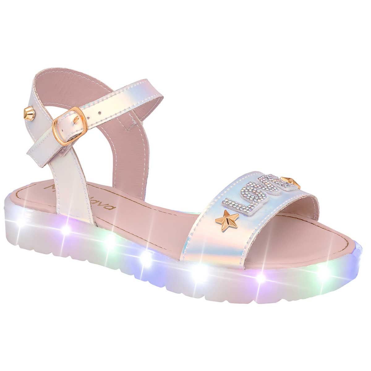 Foto 1 | Sandalias Celex Blancas para Niña