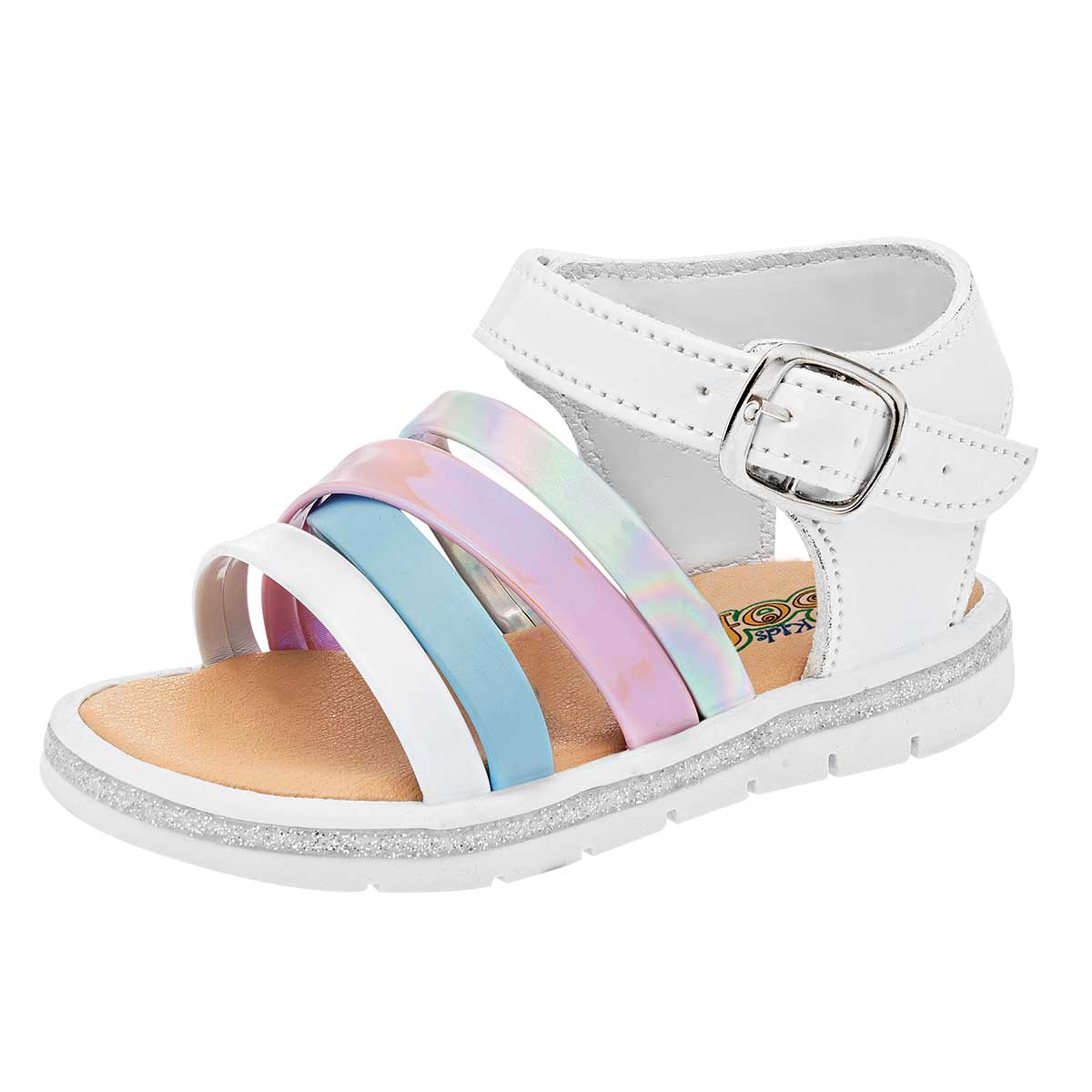 Sandalia para Bebé Niña Kids Sofi Blancos 98016-1