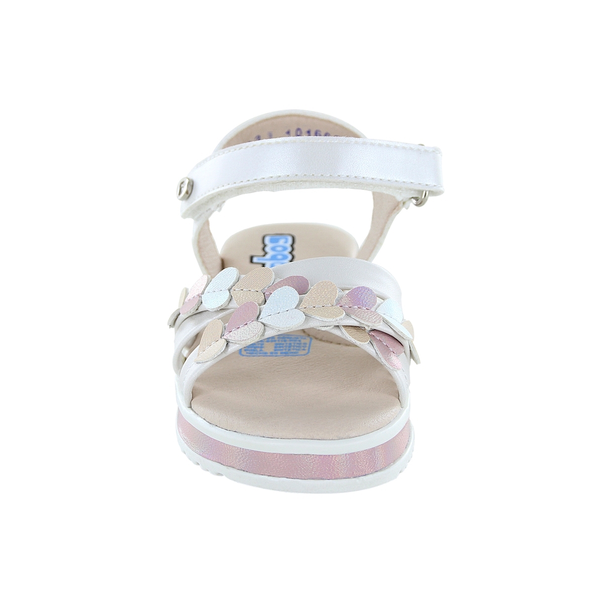 Foto 3 pulgar | Sandalias Coqueta 118501-1 Blanca para Niña