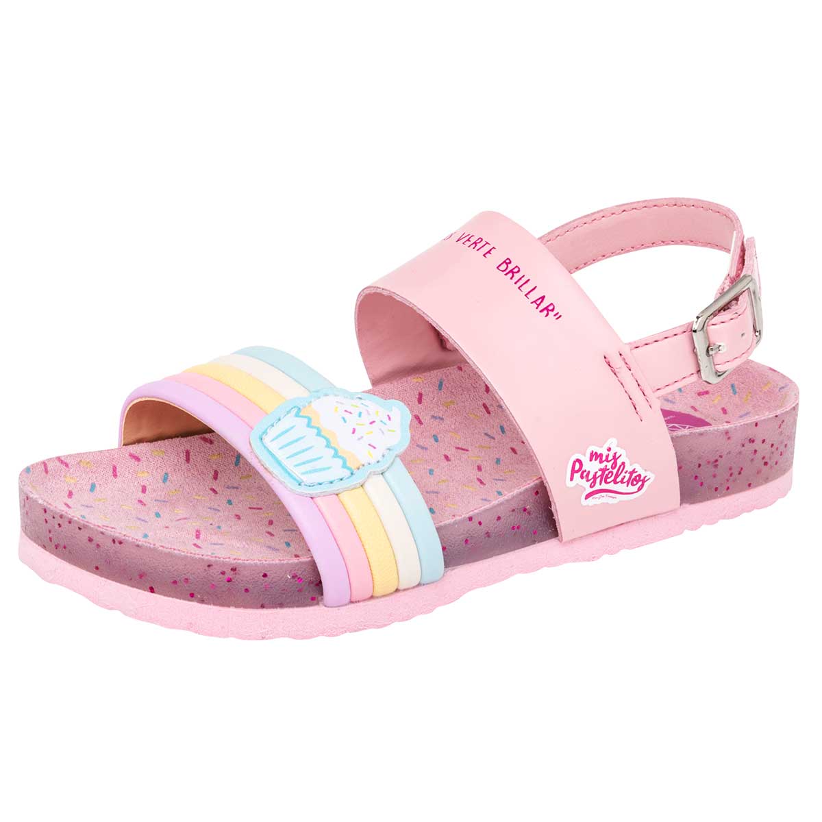 Foto 1 | Sandalias Tropicana Rosas para Niña