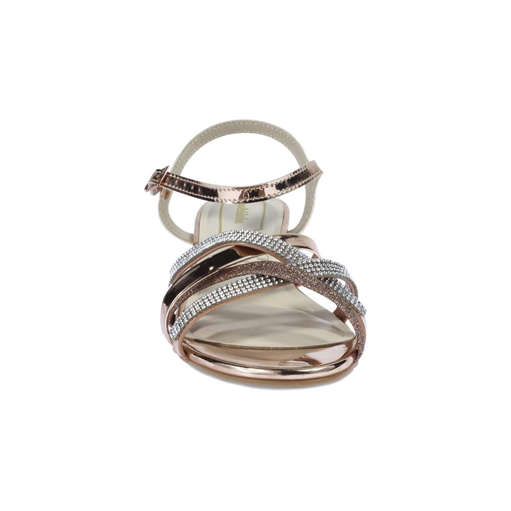 Foto 4 pulgar | Sandalia Para Niña Molekinha Regina Minishine Dorado