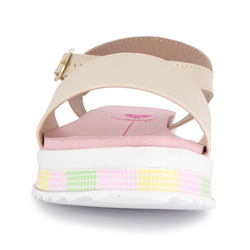 Foto 4 pulgar | Sandalia Para Niña Molekinha Renee Premium Beige