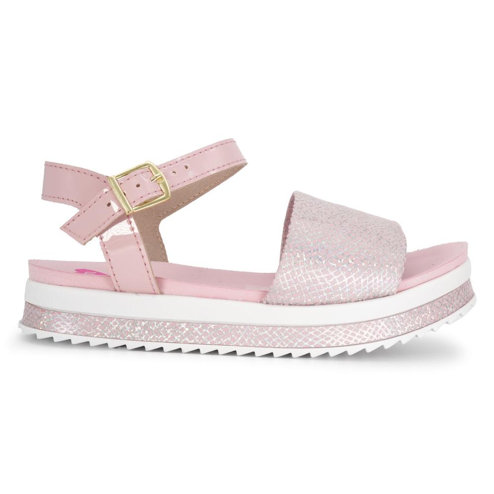 Sandalia Para Niña Molekinha Renee Holographic Rosa
