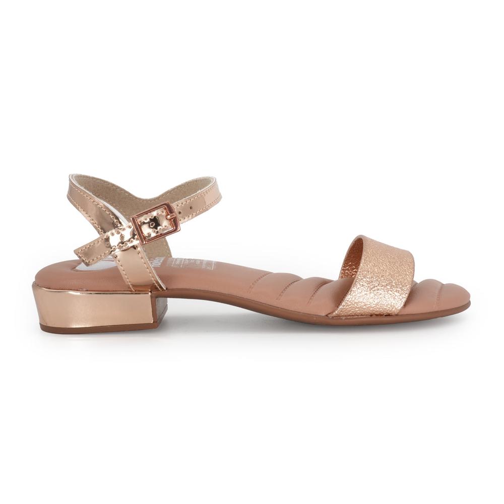 Sandalia Para Niña Molekinha Darcy Gold Dorado