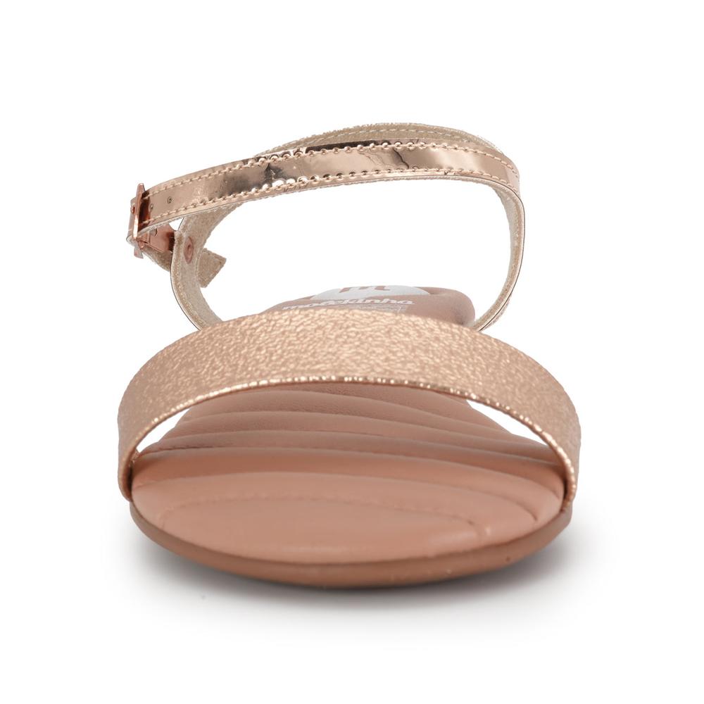 Foto 4 pulgar | Sandalia Para Niña Molekinha Darcy Gold Dorado