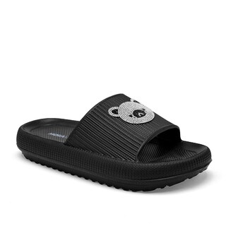 Foto 1 | Moramora Sandalia Para Niña Negro Plata, Código 123864-d