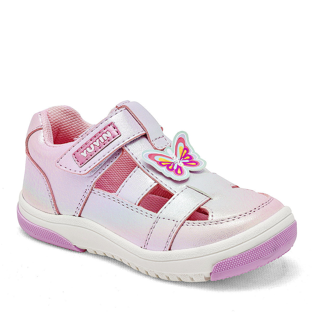 Sandalia Yuyin Rosa Tornasol 125973-c para Niña